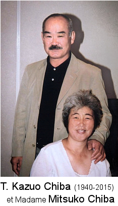 Chiba Sensei et Mitsuko Chiba