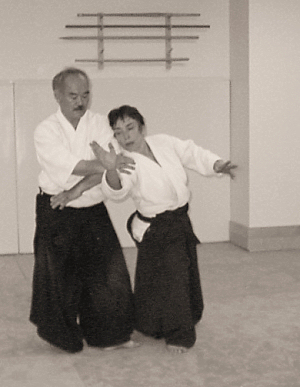 Chiba Sensei (G. Soulet uke)
