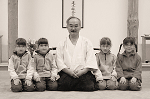 Chiba Sensei et les enfants